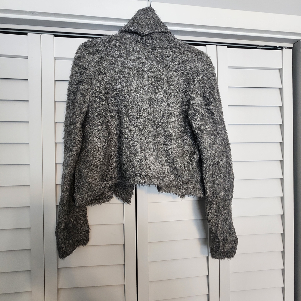 Alice + Olivia Gray Cowl Neck Sweater